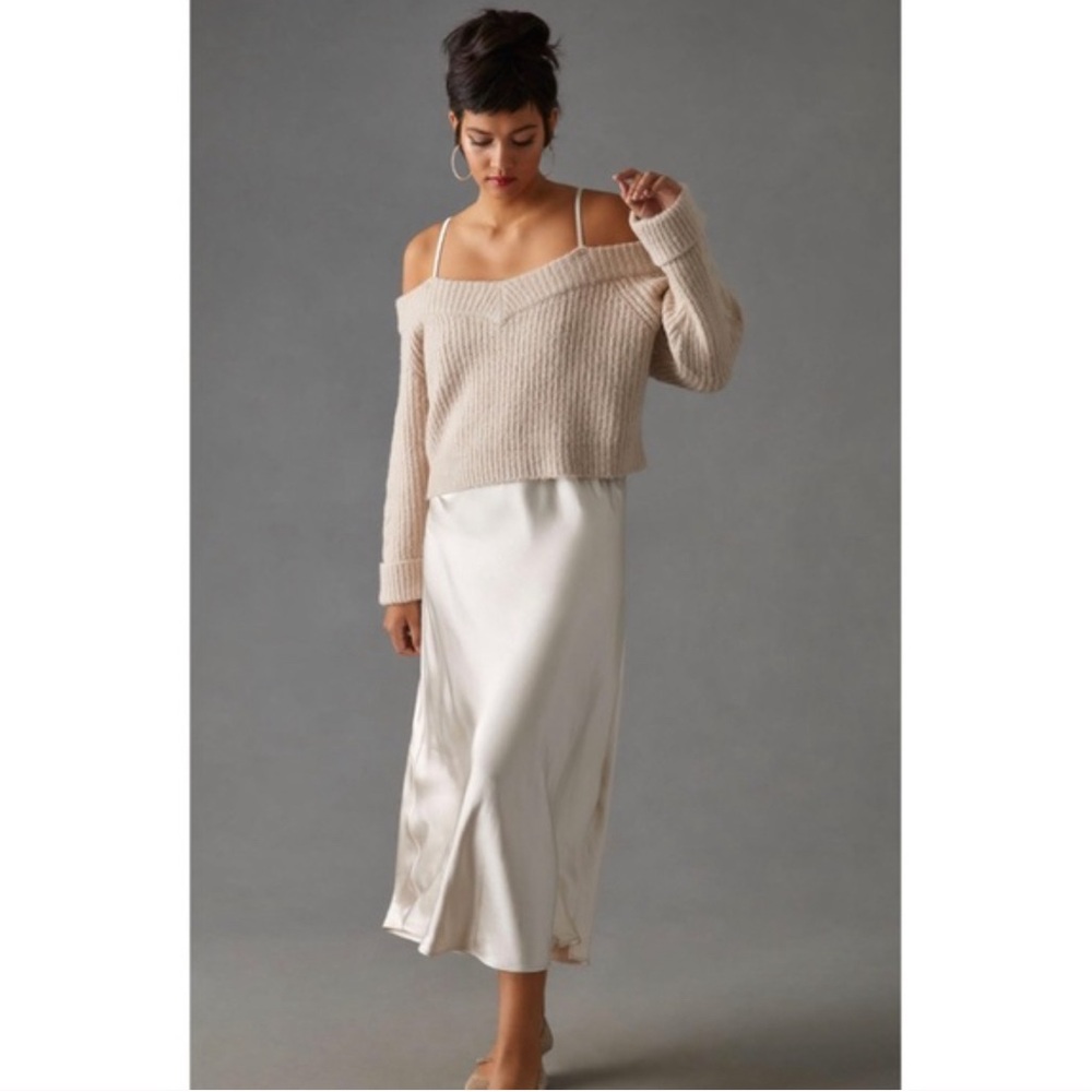 Anthropologie Mare Mare Layered Jumper & Slip Dress